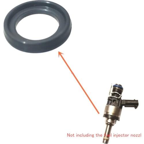 Free Shipping 10pieces Metal Rubber Oring Seals 21.5*13.7*3.6mm For Hyundai Kia Car GDI Fuel Injector Repair Kits (AY-S4028)