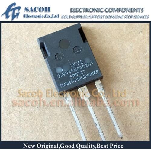 10Pcs IXGR48N60C3D1 or IXGR48N60B3D1 or IXGR48N60B3 ISOPLUS247 48A 600V insulated gate bipolar transistor