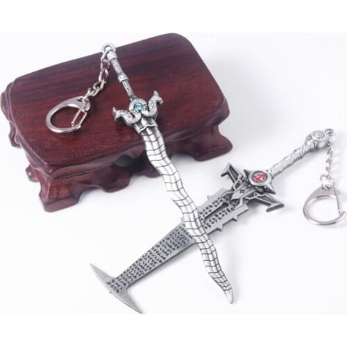 Disney Raya and The Last Dragon Princess Raya Sword Weapon Keychain Metal 12cm Toys Pendant Boys Girls Keyring Birthday Gift