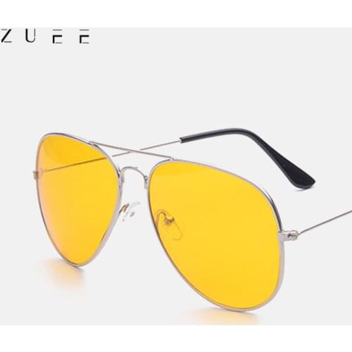 Classic Sunglass Anti-glare Polarizer Glasses Car Drivers Night Vision Goggles Polarized Driving Glasses Pilot Frame Sunglasses