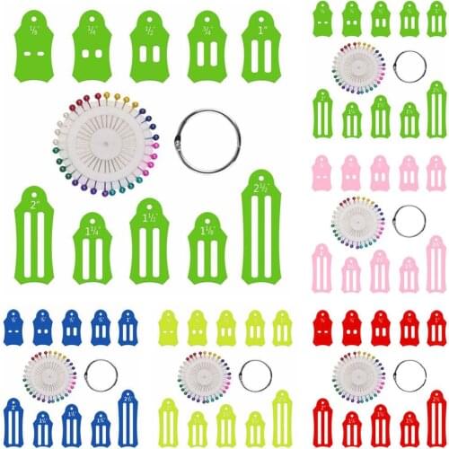 Jelly Roll Sasher Collection Tool Set 10 Pcs Multi-Sizes Sasher for Folding Fabric Biasing Strips Quilting Fast delivery Dropshi
