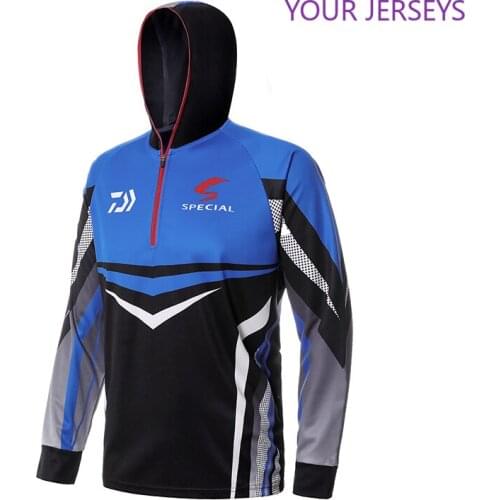 2022 New Outdoor Sport Fishing Clothing Men DAIWA Shirts Long Sleeve Breathable Quick Dry Coat Hooded Clothes Pesca DAIWA Pesca
