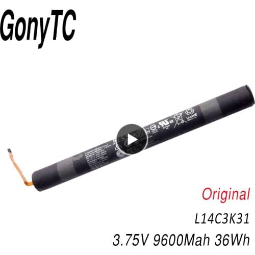 Original New L14C3K31 Battery For Lenovo Yoga Tablet 2 1050L 1050F 2-1050F 2-1051F 2-1050L 2-1050LC 2-1051L Yt2-1050 L14D3K31