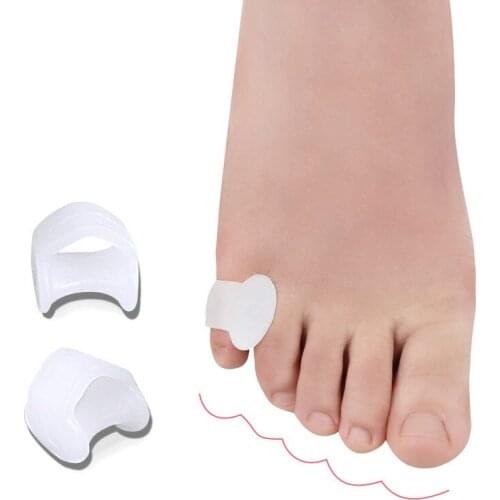 2pcs Toe Separator Insoles Ring Separation Hallux Valgus Correction Pad Foot Care Orthopedic Foot Toe Hallux Valgus Correct