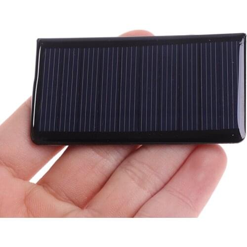 1Pc Solar Panel 5V 60MA For Mini Solar Panel Charging And Generating Electricity