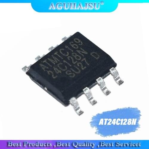 10PCS AT24C128N SOP-8 24C128N SOP8 24C128 SOP AT24N128 AT24C128 AT24C128C SOP8 new original