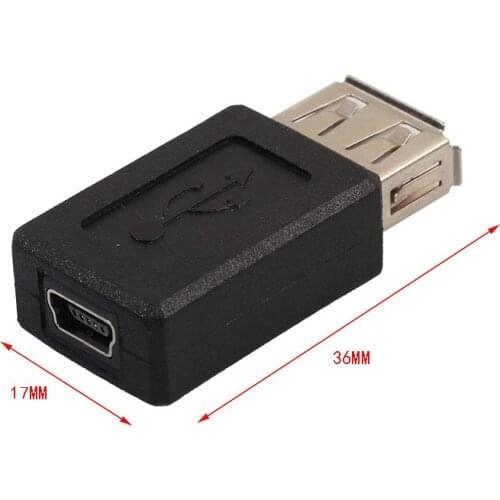 12Pcs/Set OTG F/M Data Changer Adapter USB / Micro USB / Mini 5Pin Converter