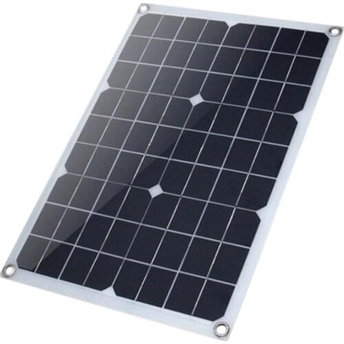 20W 18V Monocrystalline Solar Photovoltaic Panel Environmentally Friendly Portable Solar Charging Panel Solar Panel