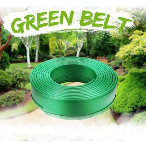 5m PE Grass Edging Fence Belt Border Garden Lawn Stone Isolation Path Barrier Patio Greening Belt Plastic Garden Fence