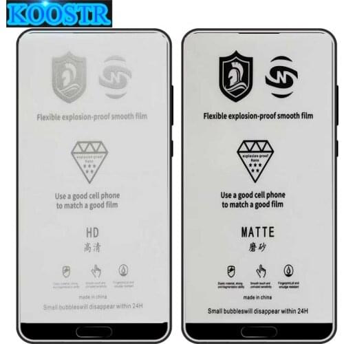 8inch Blade Cut Front Film HD Hydrogel matte Anti blue light Film edge Curved Screen Phone Film Blade Cut Machine laser