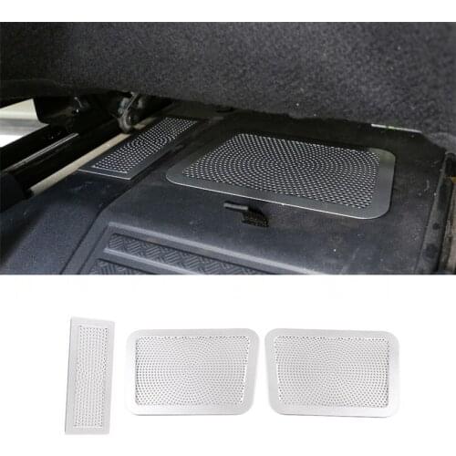 For Land Rover Defender 90 110 2020-2022 Stainless Steel Car Under Seat Air Outlet Dust Protection Cover Sticker Car Accessories