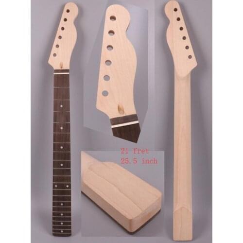 Electric guitar neck 21 Fret 25.5inch Maple guitar Fretboard Tele