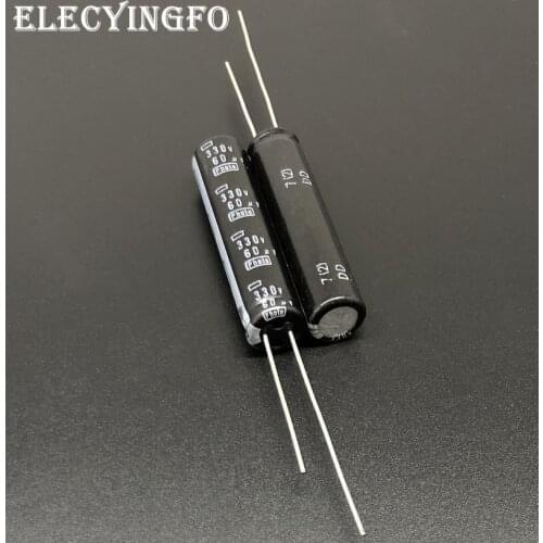 5Pcs/50Pcs 60uF 330V60uf NCC Photo Flash Capacitor 8x35mm 330V60uF PH Capacitors