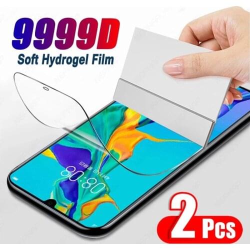 2Pcs Hydrogel Film Screen Protector For Huawei P30 Pro P40 P20 P30 Lite Screen Protectors On Honor 10 20 Pro 9 V9 P Smart 2019 Z