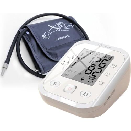 Medical Machine Digital Blood Pressure Monitor Electric Home Use Arm Sphygmomanometer Testing Meter Health Care