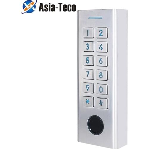 Metal fingerprint integrated card reader IP66 waterproof rfid door access control system Electronic Door Lock Reader