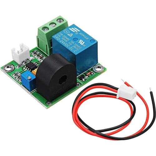 0-5A 5V 12V 24V AC Current Detection Sensor Module Switch Output Sensor with cable