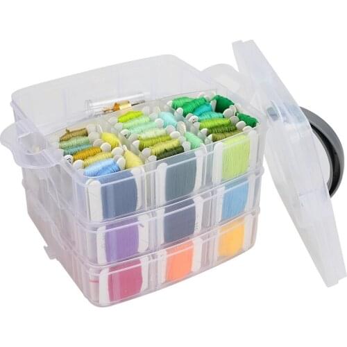 Cross stitch thread embroidery thread-embroidery thread set around the thread board 150 colors