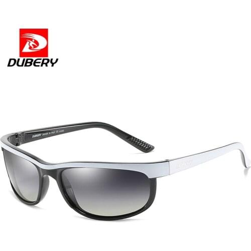 DUBERY 2020 New Anti-Ultraviolet Polarized Coating Fashion Discoloration Sunglasses Sports Driving Sunglasses