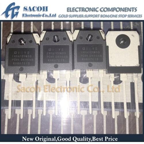 Free shipping 10Pcs IXGQ120N33PCD1 IXGQ120N33TCD1 IXGQ120N30PCD1 IXGQ120N30TCD1 TO-3P 120A 330V High Speed IGBT