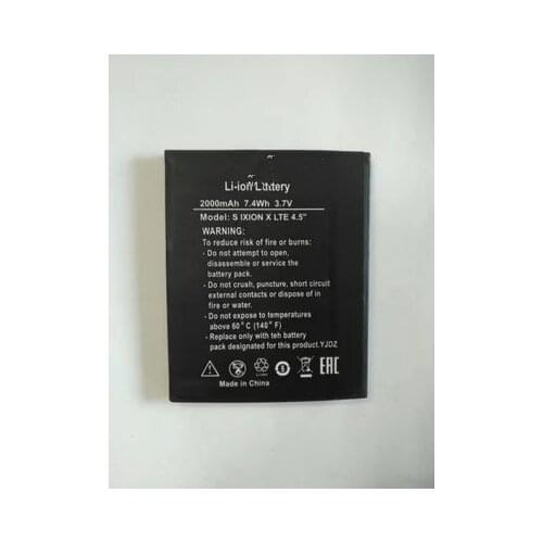 New S IXION X lte 4.5 inch Battery for DEXP S IXION X lte 4.5" Cellphone Bateria with phone stander