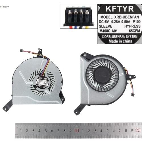 Laptop CPU Cooling Fan New for HP Pavilion 15-P076TX P074TX P075TX P098TX 15-P EG50060S1-C120-S9A DFS200405040T FFDF 767712-001