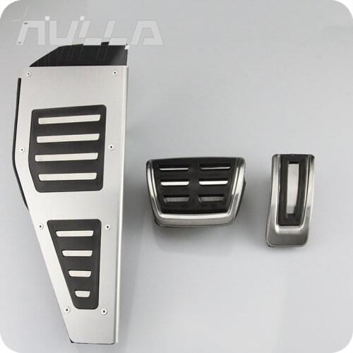 RHD Pedal For VW Golf 7 Mk7 VII GTI R Variant 2013-2016 2018 Stainless Steel Automatic Foot Rest Accelerator Brake Pedals