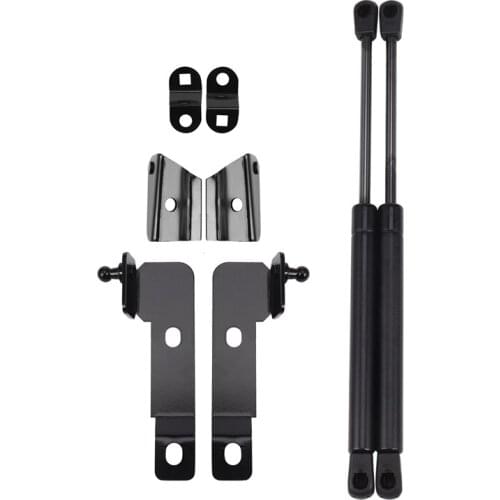 Car Front Bonnet Hood Cover Support Kit Gas Struts Lift Support for Nissan Frontier Navara D40 2004-2018 for Pathfinder (R51)