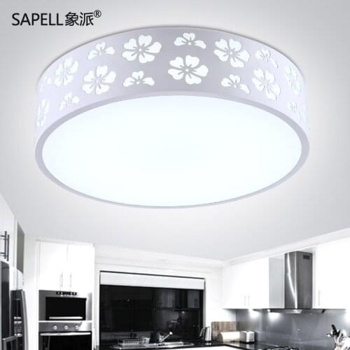 Ceiling LampLED lamp diameter 37/45cm lamp body iron PVC plate indoor Changing LED Living Room