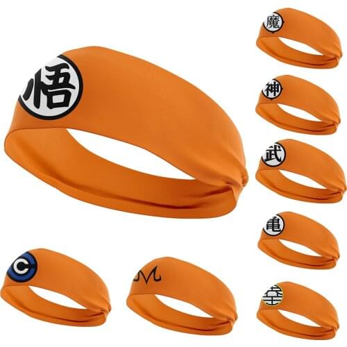 Dragon Ball Kerchief Forehead Care Headband 3D Printed Headscarf Sports Sweat-absorbent Headband Unisex Christmas Birthday Gift