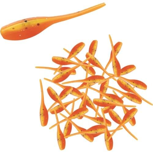 20/40Pcs Quality Lures Bionic Lure Plastic Hard Lure Fishing Soft Lures Silicone Bait Fishing Accessories