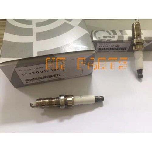 High Quality Spark Plugs for oem 12120037582 for BMW E82 E88 F10 F13 135i 535i X1 Spark Plug ZR5TPP33 NEW KM
