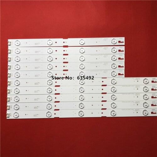 10pcs/kit LED strip for Sam sung 43"TV 2015ACR430 LM41-00174A LM41-00173A SAMSUNG_2015ARC430_3228_L05_REV1.0_150716 43VLE5523WG