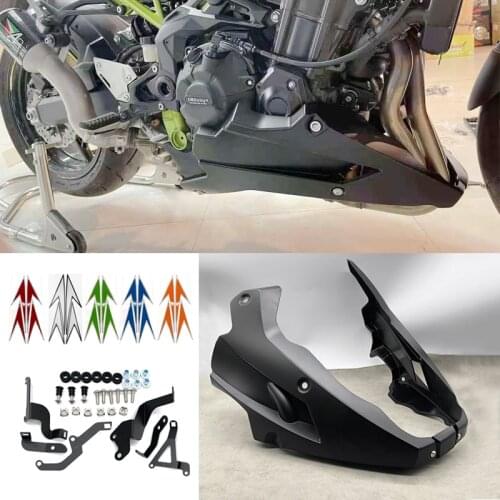 Z900 Motorcycle Bellypan Belly Pan Engine Spoiler Lower Panel Fairing Cowl Cover Body Frame Protector For Kawasaki Z900 2020-21