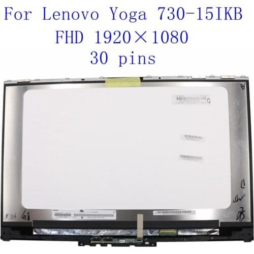 For Lenovo YOGA 730-15 series Yoga 730-15IKB 81CU 730-15IWL 81JS LCD display Touch Screen Digitizer Replacement Assembly