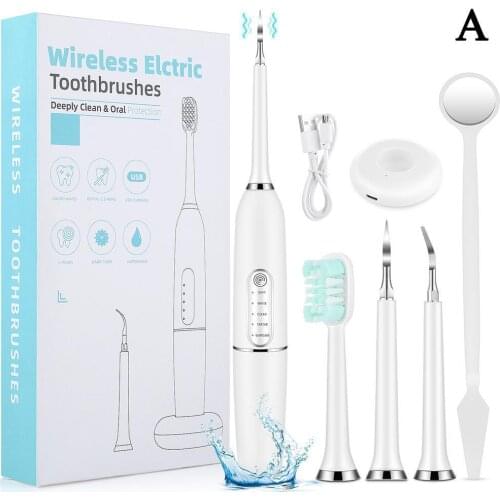 Sonic Electric Toothbrushes Tartar Remover Teeth Whitening Stains Tartar Remover Scaler Teeth Care For Adult Kid