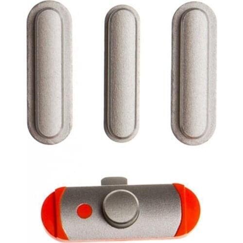10sets/lot for Apple iPad Air iPad 5/iPad Mini/Mini 2/Mini 3 Silver/Black Color Volume Key Switch Power Lock Side Button Set