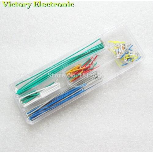 140 pcs U Shape Solderless Breadboard Jumper Cable Wire Kit Wholesale
