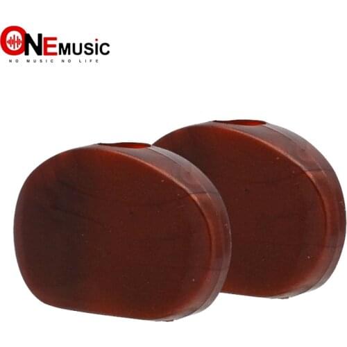 6Pcs Coffee Colour Guitar Tuning Pegs Tuners Machine Head replacement Button knob Handle Cap