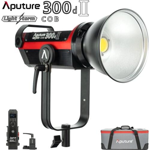 Aputure LS C300d II LED Video COB Camera Light 5500K Daylight Bowens Mount Light Outdoor Studio Video Photography Lighting Lamp