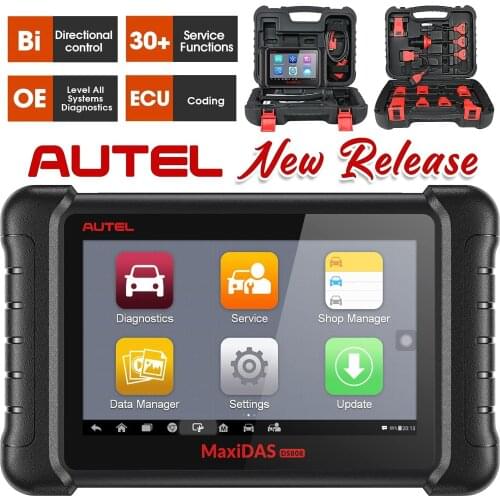 Autel DS808K KEY Coding Auto Car Diagnostic Tool, OBD2 OBD II Scanner, AUTEL Maxidas DS808K Code Reader, Update DS808 MP808