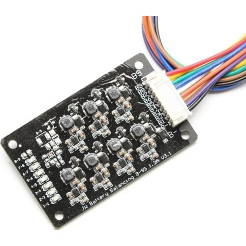 BMS 1.2A balance 8S Li-ion Lifepo4 Lithium Battery Active Equalizer Balancer Energy Transfer Board BMS 1.2A balance