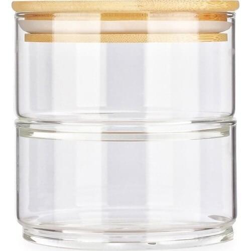 Ews 2 Layer Glass Jar
