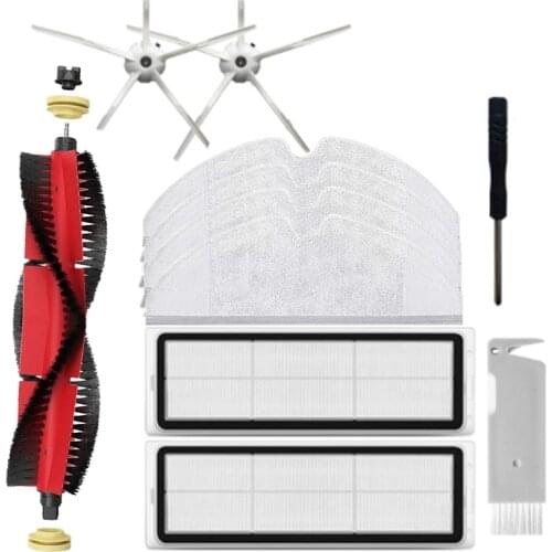 HEPA Filter Main Brush Mop Cloth For Xiaomi Roborock S5 S50 S51 S55 S5 Max S6 Maxv E25 E35 Vacuum Cleaner Accessories