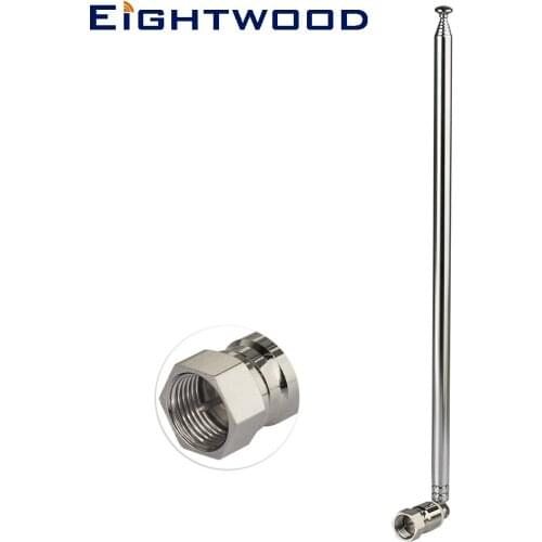 FM Radio Antenna 7-Sections Telescopic for Yamaha Onkyo Denon Pioneer Marantz Indoor Sound HD Radio Bluetooth Stereo Receiver