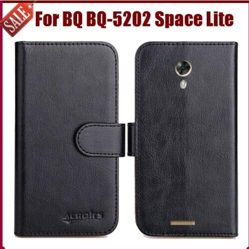 Hot Sale! BQ BQ-5202 Space Lite Case New Arrival 6 Colors High Quality Flip Leather Protective Cover Phone Bag