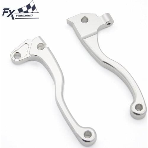 Chrome Aluminum Motorcycle Dirt Pit Bike Brake Clutch Lever For Yamaha TW200 TW225 WR200 XT225 XT250 DT200 TDR240 DT125 XT DT