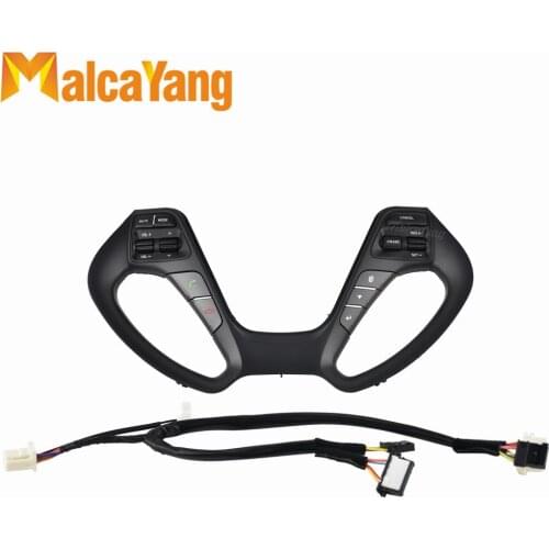 Steering wheel audio control button for KIA CERATO K3 2016 2017 multifunctional steering wheel