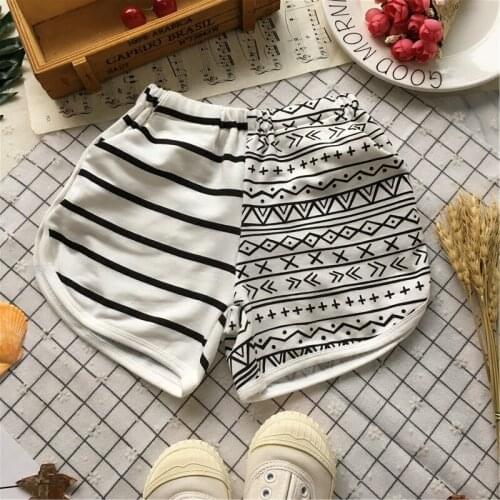 Tonytaobaby Summer New Boys and Girls White Cotton Pants Kids Pants
