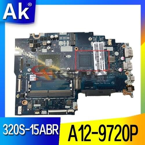 CAUSC/SD LA-E981P For Lenovo 320S-15ABR 320-15 Laptop motherboard W/ CPU A12-9720P Integrated motherboard 100% fully tested
